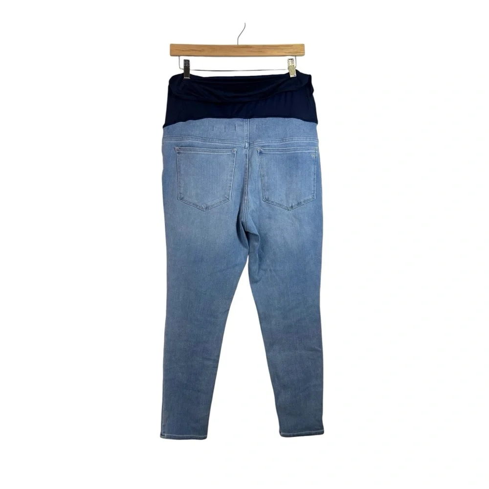 Madewell Maternity Over-the-Belly Roadtripper Jeggings Berrington Wash Size 30